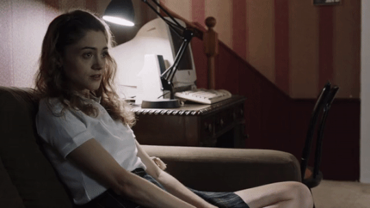 Gif - By Cam, Natalia Dyer Enjoys Stroking Off Her Sweet Vagina In Front Of Me