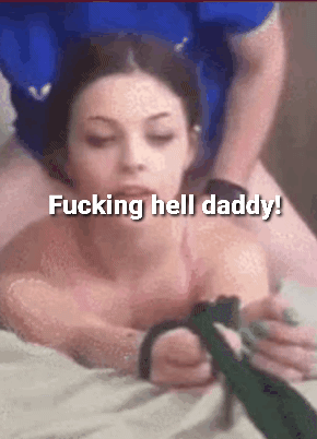 Gif - When Her Fresh Stepdaddy Stuffed It Into Her Anus She Was Defenseless To Reist