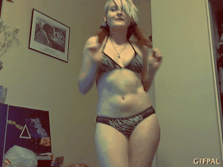 Gif - Clothed XXL Ass
