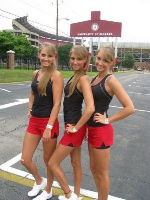 Pic - Alabama Cheerleaders