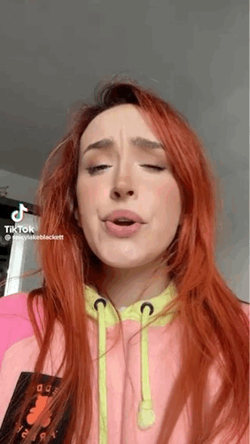 Gif - Ginger-haired Ahegao