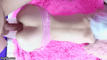 Gif - Nice Whore With Pinkish Garter Getting Ass-nailed Great