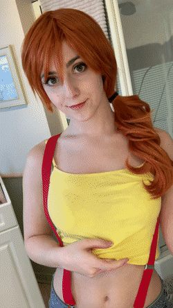 Gif - Handsome Misty From Pokemon Strips