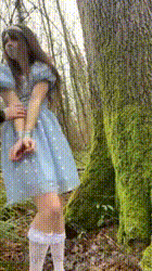 Gif - Nice Teenager Ambushed In The Forest