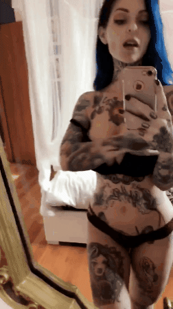 Gif - Utter Of Tattoos But Tidy Boobs.