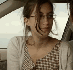 Gif - Horny And Naughty Gf Blows Boyfriends Dick While Driving