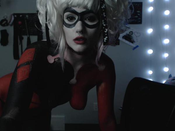 Inara song mfc camgirl harley quinn figure paint