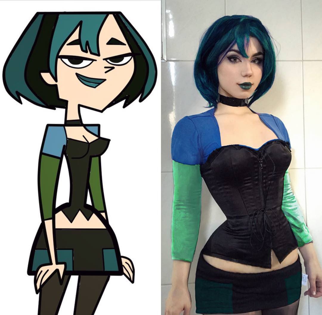 Maria fernanda as gwen total drama island costume have fun