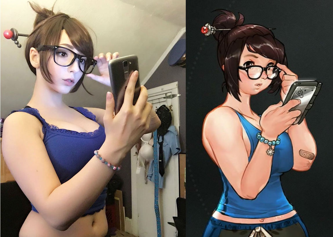 Overwatch mei costume have fun stunner