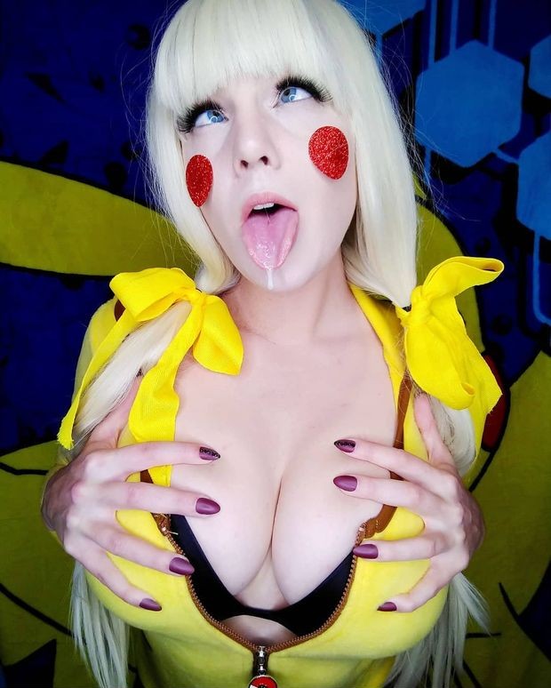 Pikachu ahegao costume have fun