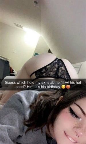 Pic - Your Gf Gives Her Ex The Hottest B-day Introduce Ever!