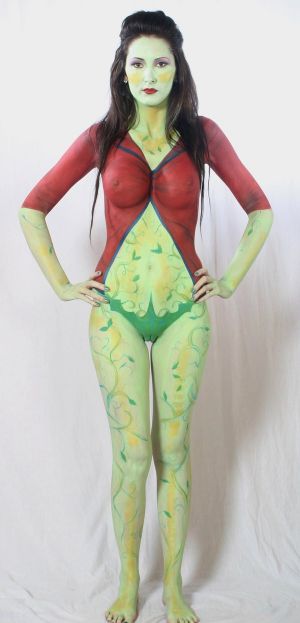 Pic - Entirely Bare Poison Ivy Costume Have Fun!!!