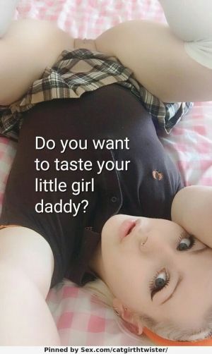 Pic - Taunting Her Daddy
