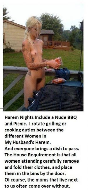 Pic - Nude Bbq And Picnic At My Hubbies Harem